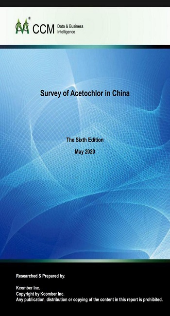 Survey of Acetochlor in China